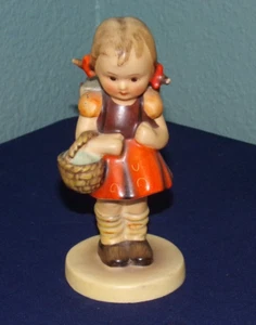 Rare Hummel Goebel Figurine #81 2/0 SCHOOL GIRL 4.5" Full Bee Flat Hair TMK2 - Picture 1 of 6