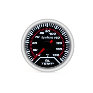 2" 52mm Universal Car Smoke Lens LED Pointer Oil Temp Temperature Gauge Meter - Picture 1 of 7