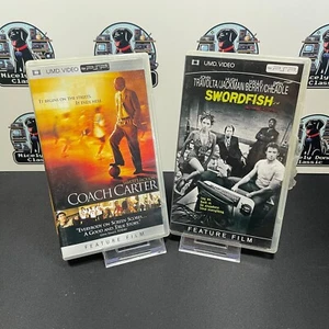 Coach Carter & SWORDFISH Sony PSP UMD Bundle - Zdjęcie 1 z 7