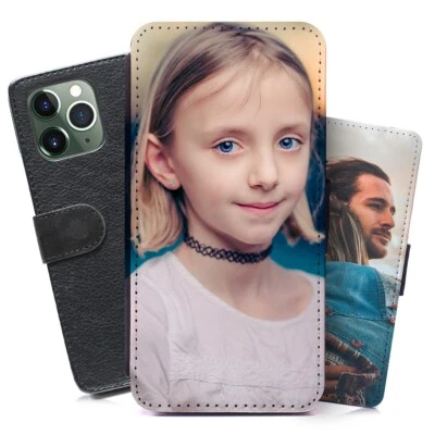 Your Own Custom Photo Wallet Case for iPhone / Galaxy / Pixel Personalized Cover - Image 1 of 4