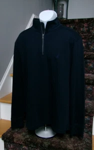 Nautica Pull Over 1/4 Cremallera, Hombre XL. Nuevo sin etiquetas. Bonito aspecto. - Imagen 1 de 8