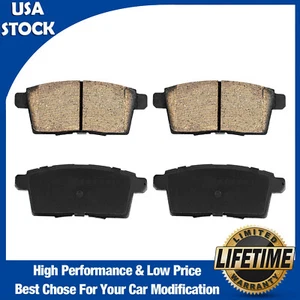 D1259 New Rear Ceramic Brake Pads for Lincoln MKX 2007-2010 Mazda CX-7 2007-2012 - Picture 1 of 18