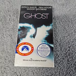 NEW GHOST VHS Video Tape 1990 Paramount SEALED Swayze Moore Goldberg - Picture 1 of 6