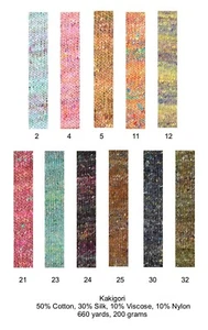 Clearance: Kakigori Yarn from Noro: 9 Colors Available - Picture 1 of 13