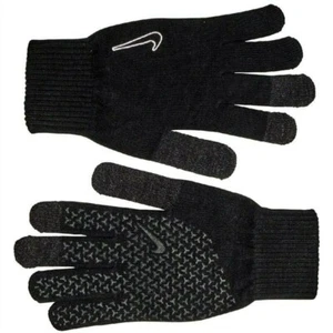 Nike JUNIORS Tech Grip Genuine Stretchy Warm Knitted  Fit Gloves Size S- M-L/XL  - Picture 1 of 2