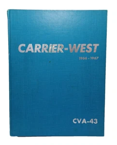 Carrier West USS Coral Sea CVA-43 Deployment / Cruise Book 1966-67 HC NICE JRR3 - Picture 1 of 20