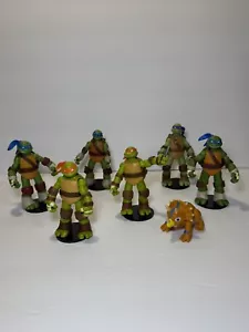 Set of 7 - 2012/2013 Playmates Teenage Mutant Ninja Turtles (TMNT) Figures - Picture 1 of 20