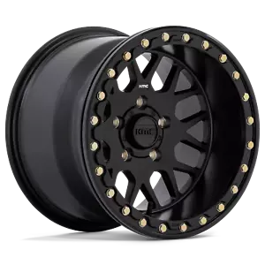 4 KMC KS235 Grenade Beadlock ATV UTV SXS Wheel Rim 15X10 4X156 +0 Black - Picture 1 of 1