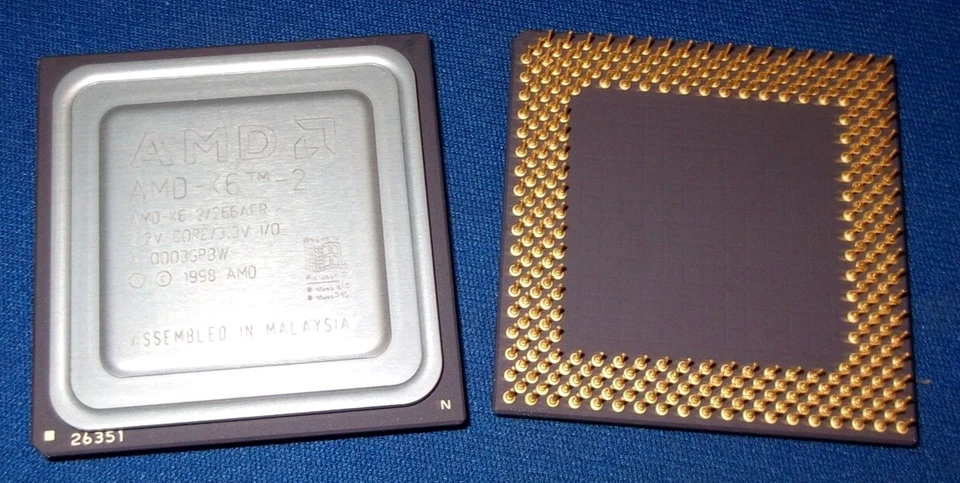 K6-2/266AFR AMD New! COLLECTIBLE CPU K-6 266MHZ LAST ONES ORIG PKG QTY-1 - Image 1 of 1