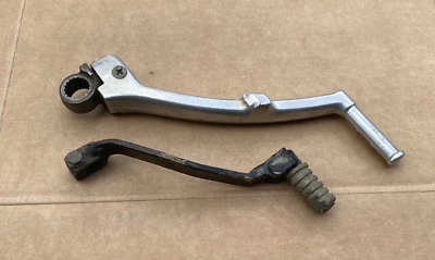 SUZUKI RM250 RM 250 palanca de arranque palanca de arranque y palanca de cambio - par Foto 1 de 4