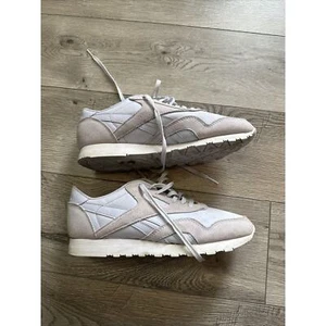 Womens US Size 8 1/2 Reebok Classic Lavender Glitter Sneakers 1Y3001 - Picture 1 of 9