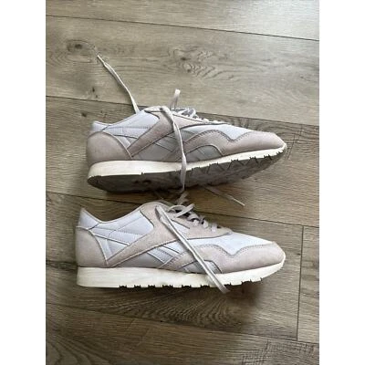 Женские США размер 8 1/2 Reebok классический лаванды блестящий кроссовок 1Y3001 - Изображение 1 из 4