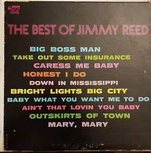 THE BEST OF JIMMY REED 1968 UpFront Records UPF 125 Blues Vinyl VG+ - Picture 1 of 3