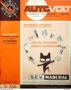 Autovolt 1965 # 350 Citroen T23-50 D clignotants Scintex Sn Alternateurs CSF - Picture 1 of 4