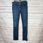 Citizens of Humanity Blue Denim Ava Jeans Womens Low Rise Straight Leg Size 25