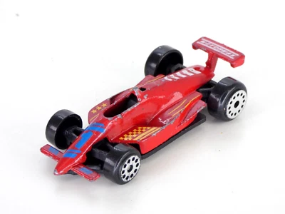 Coche de carreras de juguete Motormax Fórmula 1 Ferrari modelo rojo fundido a presión Schumacher Foto 1 de 4