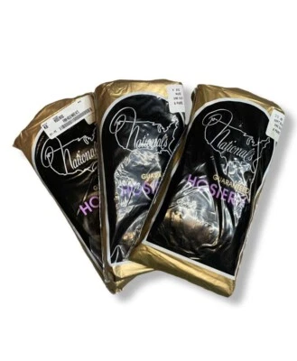 LOTE DE CALCETINES ELEGANTES National's hasta la rodilla negros/desnudos/beige, talla única Foto 1 de 4