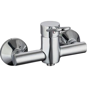 Duscharmatur chrom Wasserhahn Brause Mischbatterie Dusche Einhebelmischer - Bild 1 von 2