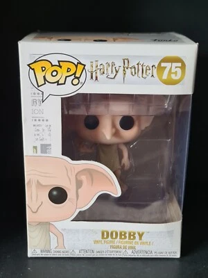 Harry Potter - Dobby Pop! Figura de vinilo #75 en estuche protector Foto 1 de 4