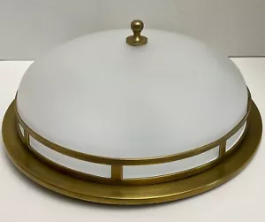Notoco Ceiling Light Large Flush Mount (SS 4011HAB-FG) 13.50” Home Decoration - Picture 1 of 3