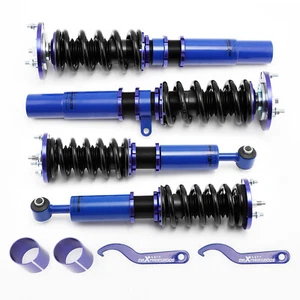 Kit Assetto a Ghiera Ammortizzatori For BMW 5 Series E39 96-03 520i 525d 530d - Picture 1 of 12