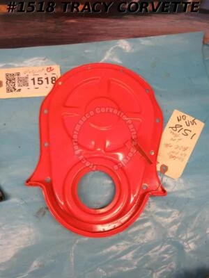 Cubierta de cadena de distribución Chevrolet Corvette 1967-1969 427 para balanceador de 7" sin fecha Foto 1 de 4