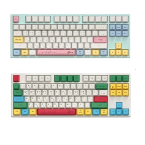 ABKO KN35BT TKL 8K Dye-Sub Bluetooth Wireless/Wired Electrostatic Keyboard - Picture 1 of 3