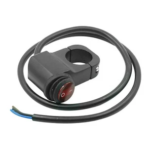 12V Waterproof Motorcycle LED Handlebar Headlight Fog Spot light On Off Switch - Picture 1 of 8