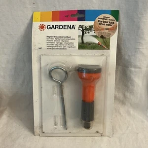 Gardena 947 Garden Hose Sprinkler Spray Nozzle Head With Quick Connect New - Picture 1 of 7