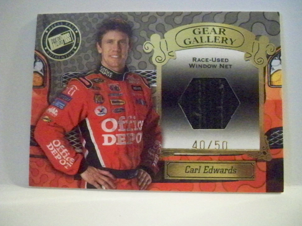 Carl Edwards 2008 Press Pass VIP Gear Gallery Memorabilia - Image 1 of 1