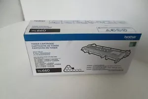 Brother TN-660 Black Toner Cartridge DCP-L2520DW HL-L2300D MFC-L2720DW TN660 NEW - Picture 1 of 5