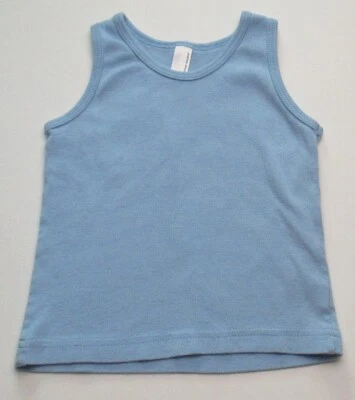 Boys Size 4 American Apparel Blue Tank Top - Image 1 of 2