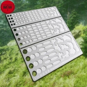 1/35 1/48 1/72 Scale Grass and Plants Planting Template Scene DIY Model Tools - Picture 1 of 5