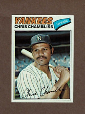 1977 Topps 220 Chris Chambliss New York Yankees NM-MT