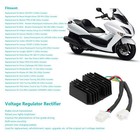 Voltage Regulator Rectifier 6 Wires Replacement for 250 Scooter Moped Quad ATV