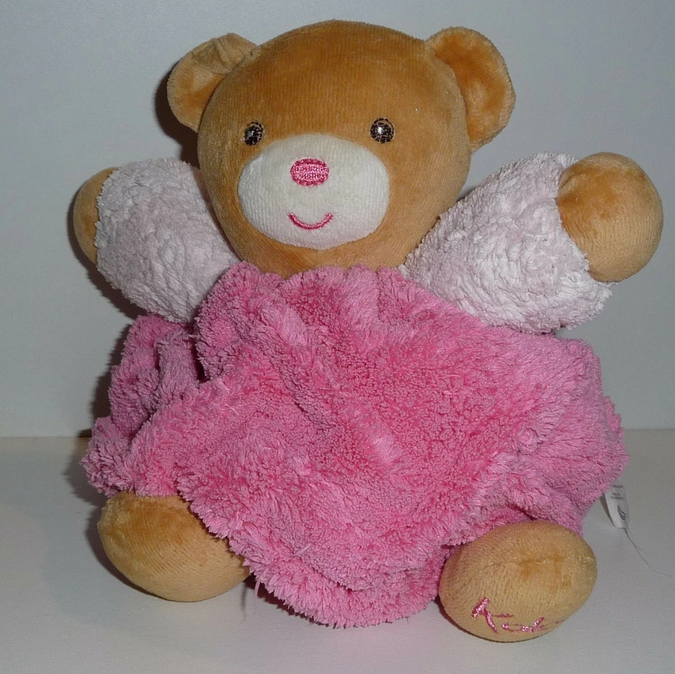 Kuscheltuch Bär Kaloo - Sammlung Feder Rose - Bild 1 von 1