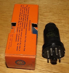 6k7 Vacuum tube - Rogers - Tested - Bild 1 von 2
