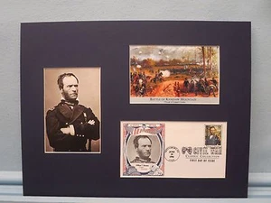 General Sherman at The Battle of Kennesaw Mountain and First Day Cover - Picture 1 of 2