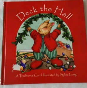 Deck the Hall ~ Song Illustrated by Sylvia Long ~ HB book - Picture 1 of 4