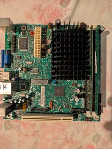 intel e210882 Mainboard mit Athos d510 CPU 2GB RAM und integriertem Intel VGA - Bild 1 von 3