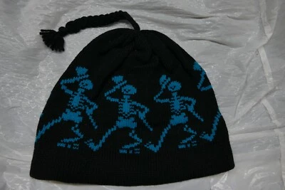 Gorro de esquí 100 % lana Moriarty of Stowe Grateful Dead nuevo stock antiguo hecho a mano Foto 1 de 4