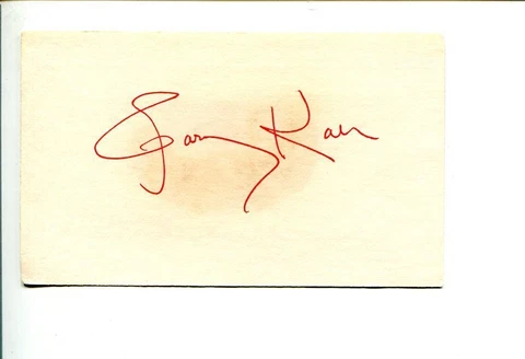 Cary Kerr Famous Opera Singer Signed Autograph Cover