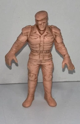 Figura de goma Puño de la Estrella del Norte EL CORONEL Deka Keshi Kinkeshi Showa Japón Foto 1 de 3