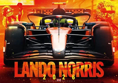 Lando Norris Kalender 2026 Kalender 14 S. Deutsch 2026 ML Publishing LLC