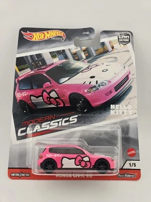 Hot Wheels Modern Classics FPY86 Honda Civic EG Hello Kitty - Pink(Instock) - Image 1 of 2