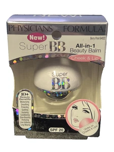 Physicians Formula Super BB All-in-1 Cheek & Lip Beauty Balm - Berry Pink # 6402 - Picture 1 of 7
