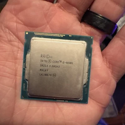 Procesador Intel Core i5-4690K 3,5 GHz cuatro núcleos (SR21A) Foto 1 de 2