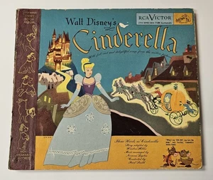 Álbum libro de cuentos Walt Disney Cenicienta RCA Victor Little Nipper Y-399 I Woods - Imagen 1 de 9