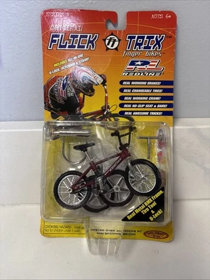 Bicicleta Flick Trix Finger BMX Superdeluxe Huffy Red Serie 1 Nueva DIECAST Foto 1 de 4