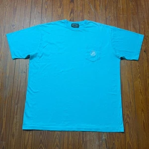 Vintage Polo Country Ralph Lauren Hemd Herren Gr. XL türkis Tasche Wappen Logo 90er - Bild 1 von 15